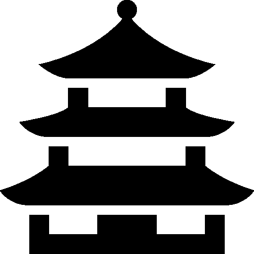 City Pagoda Icon Windows Iconset