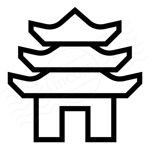Iconexperience I Collection Pagoda Icon