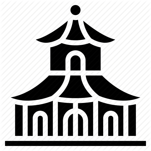 Architecture, Building, Buildings, Pagoda Icon