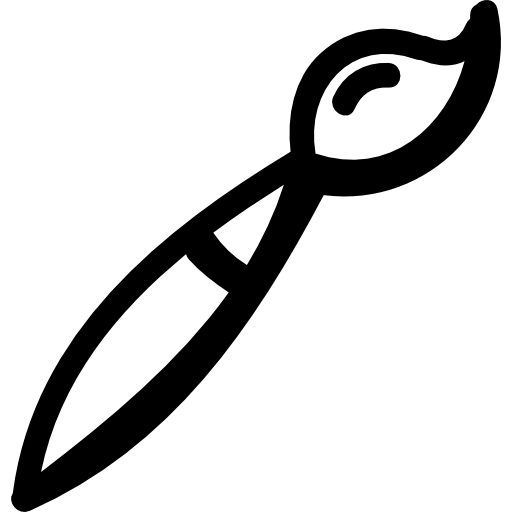 Paint Brush Hand Drawn Tool Icons Free Download