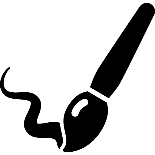 Brush Flat Icon