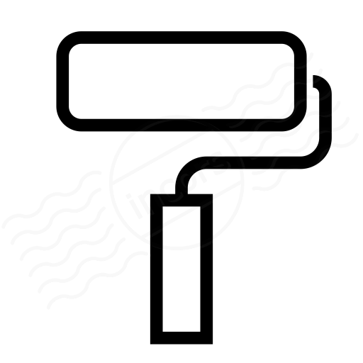 Iconexperience I Collection Paint Roller Icon
