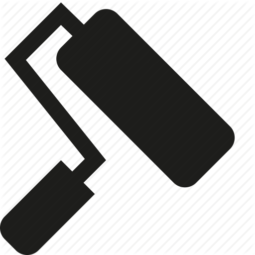 Paint, Roller Icon