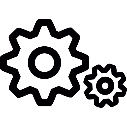 Pair Of Gears Png Icon