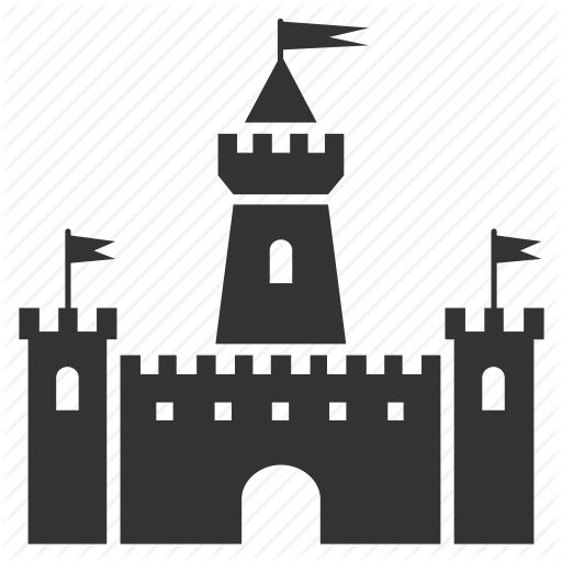 Bastion, Castle, Citadel, Fortress, Medieval, Palace, Tower Icon