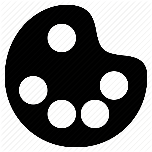 Artworks, Creative, Creativity, Design, Paint, Palette Icon