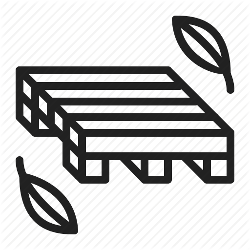 Pallet, Recycling, Wood Icon