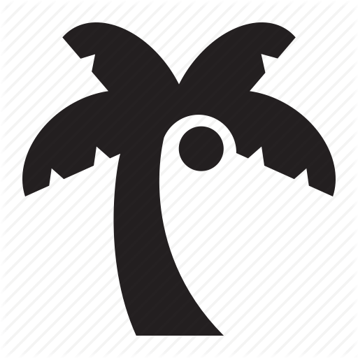 Palm, Tree Icon