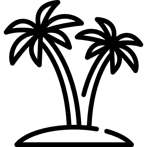 Palm Tree Free Vector Icons Designed