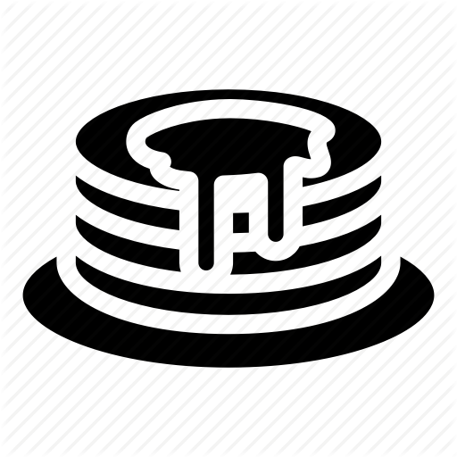 Breakfast, Cake, Dessert, Food, Pancake Icon