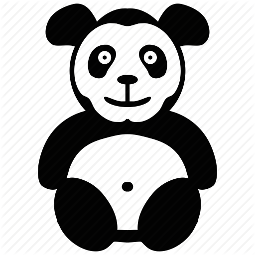 Animal, Bear, Panda, Toy Icon