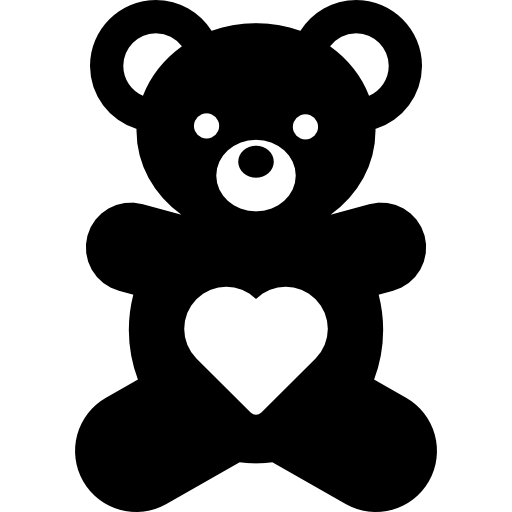Teddy, Bear, Panda, Toy Icon