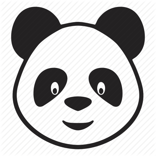 Baby, Bear, Face, Panda, Toy Icon