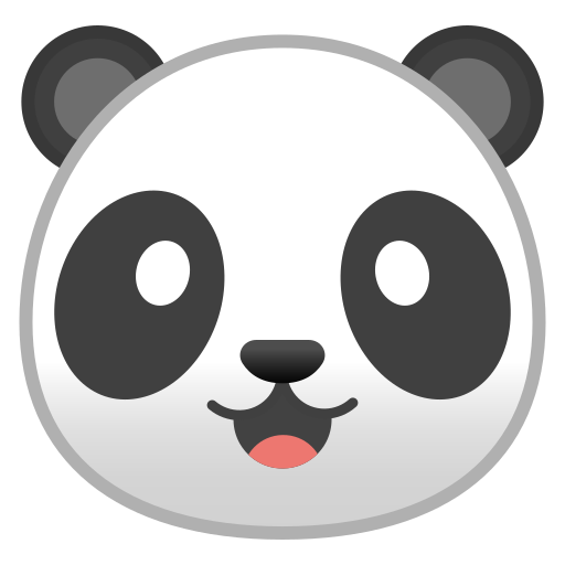 Panda, Face Icon Free Of Noto Emoji Animals Nature Icons