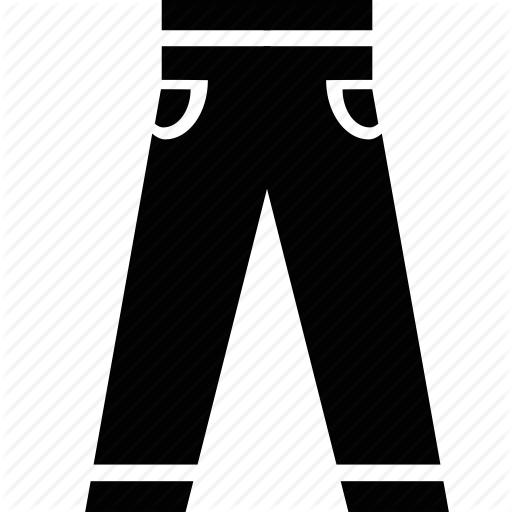 Pantaloons, Pants, Trousers Icon