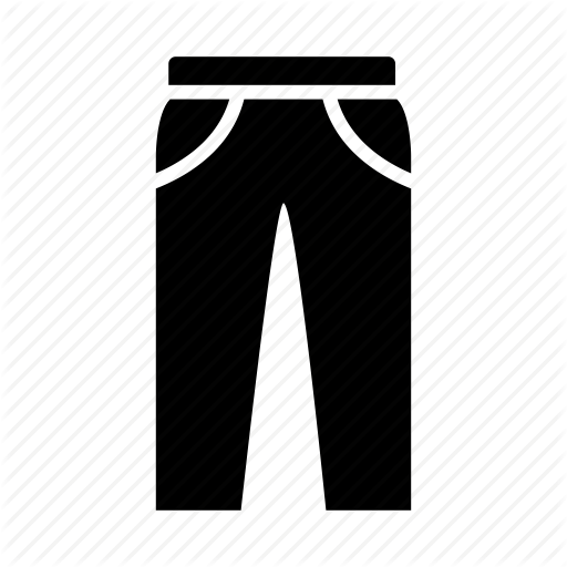 Cloth, Clothing, Pants, Trousers Icon