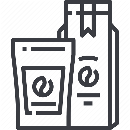 Bag, Coffee, Pack, Package, Packaging, Paper Icon