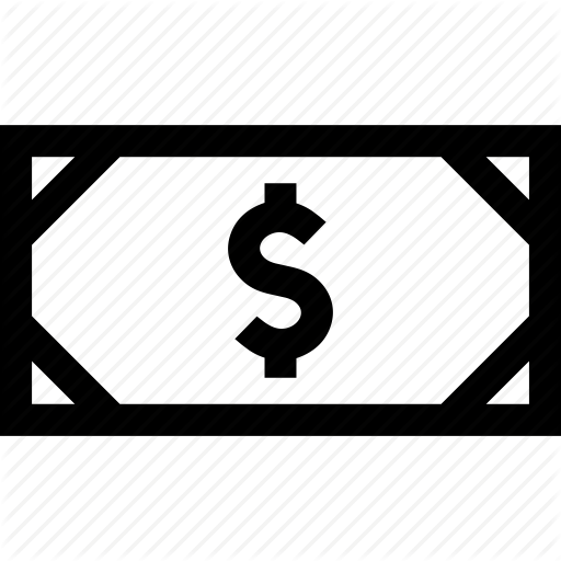 Banknote, Bill, Dollar, Paper Money Icon