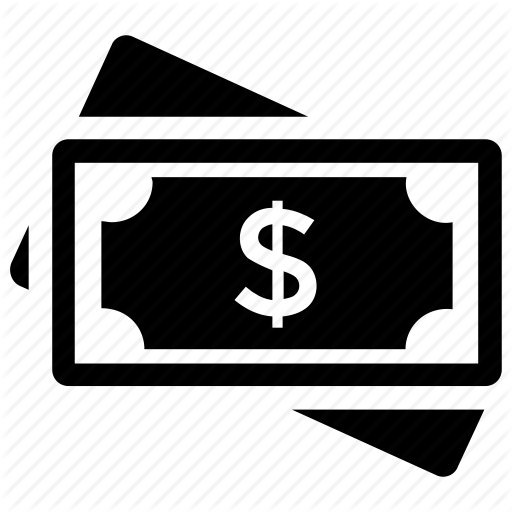 Cash, Cash Savings, Dollars, Paper Currency, Paper Money Icon