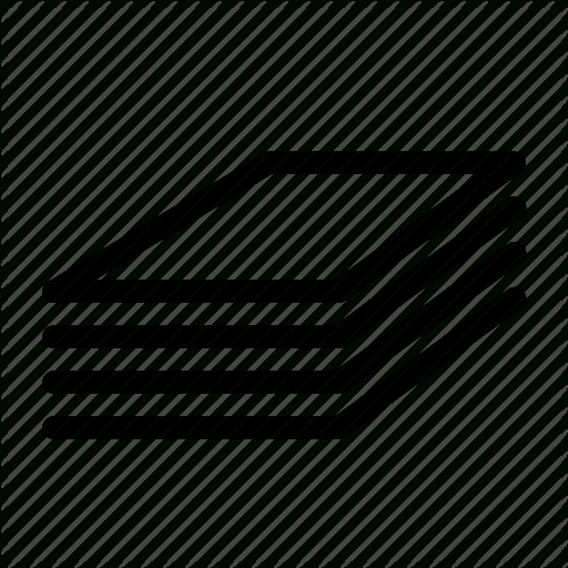 Stack Of Papers Icon Template And Paper World