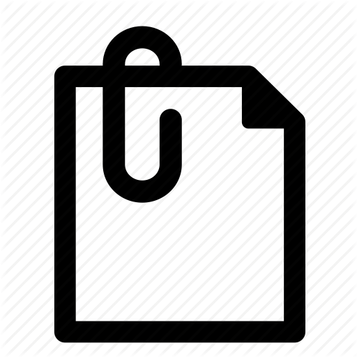 Attach, Attachment, Clip, Document, File, Paper Clip, Paperclip Icon