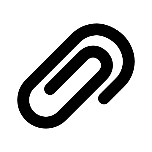 Paper Clip Symbol Icon Free Icons Download