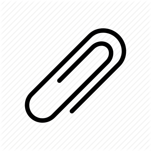 Attach, Equipment, Metal, Office, Paper Clip, Paperclip Icon