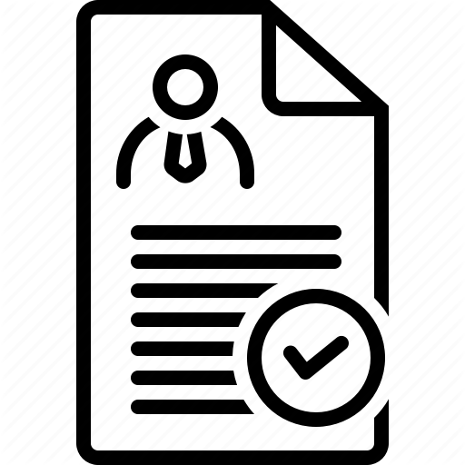 Approved, Check, Determining, Document Icon