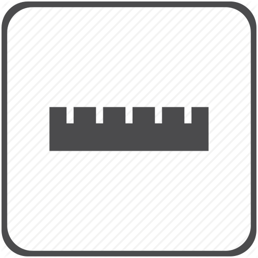Math, Measure, Ruler Icon