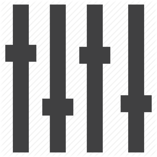 Configuration, Customize, Decrease, Equalizer, Increase, Media
