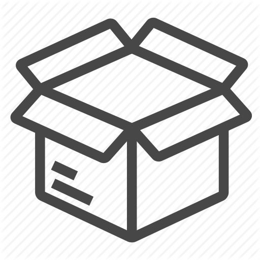 Box, Logistic, Open, Package, Parcel Icon