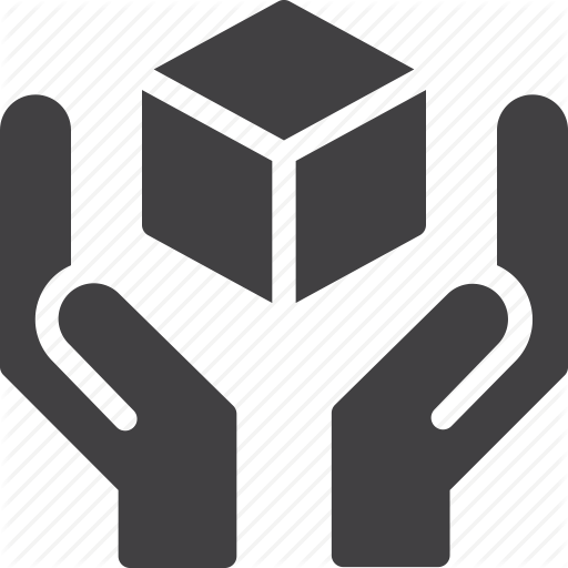 Box, Care, Handle, Hands, Holding, Parcel Icon