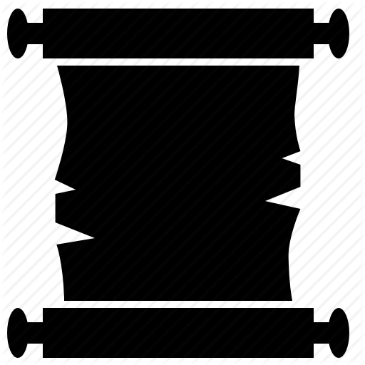 Parchment, Scroll Icon