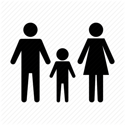 Family, Parent, Parents, Son Icon