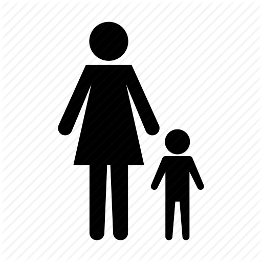Baby, Child, Children, Family, Parent, Parents, Single, Son Icon