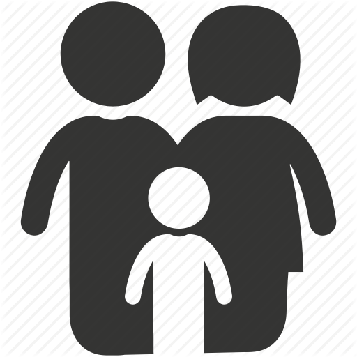 Boy, Child, Children, Clan, Family, Father, Mother, Parents Icon