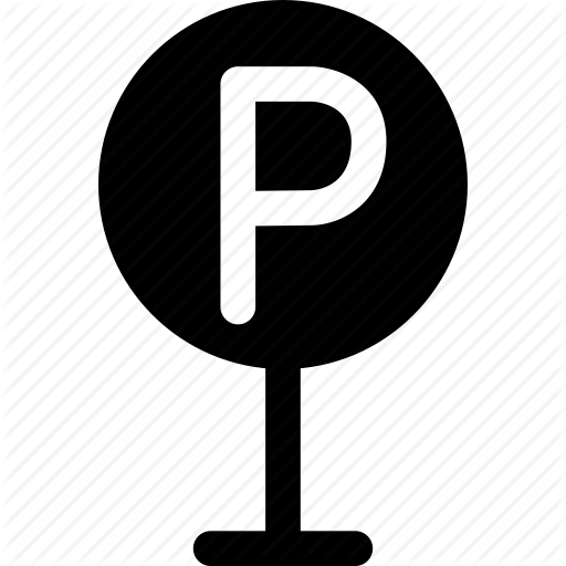 Park, Park Here, Parking, Parking Area, Parking Lot Icon