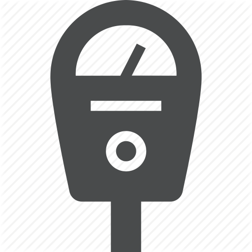Auto, Garage, Lot, Meter, Parking Icon