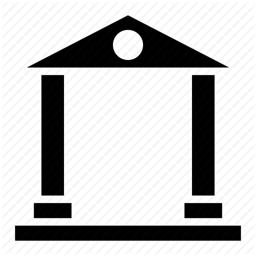 Bank, Building, Court, Courthouse, Government, Parliament Icon