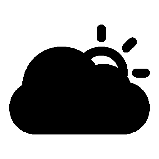 Sunny To Partly Cloudy Icons Download Free Icons