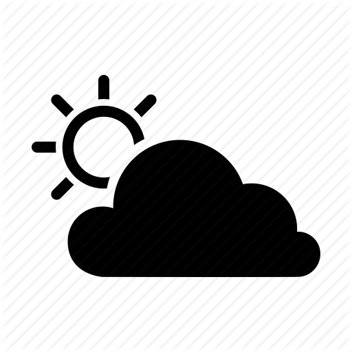 Cloud, Cloudy, Partly Cloudy, Sun Icon