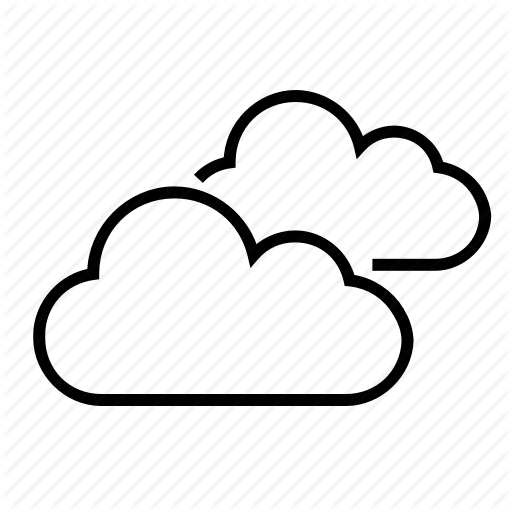 Clouds, Cloudy, Partly Cloudy, Weather Forecast Icon