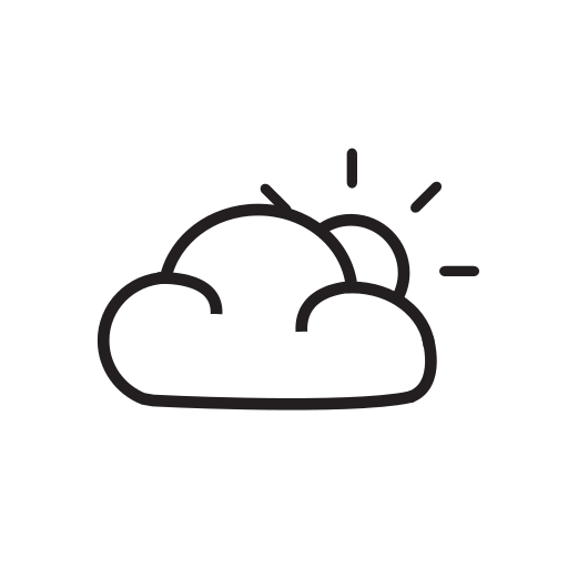 Sunny To Partly Cloudy Wear Symbol Free Icons Download