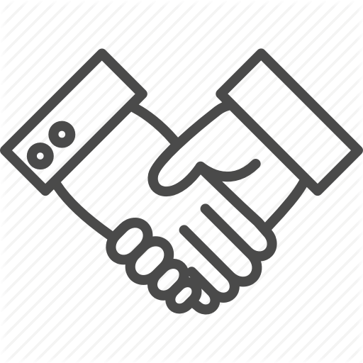 Contract, Deal, Hand, Handshake, Meeting, Partner, Partnership Icon
