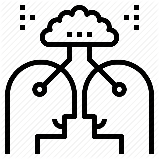 Brain, Brainstorming, Partner, Problem, Solve, Think Icon