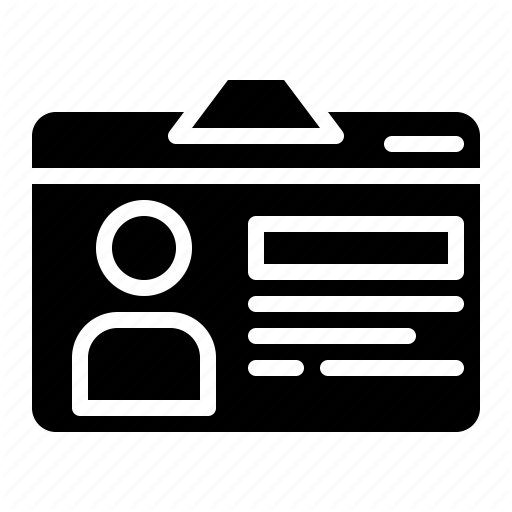 Card, Id, Identity, Job, Pass Icon