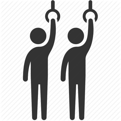 Bus, Hang, Hold, Passenger, Transportation Icon