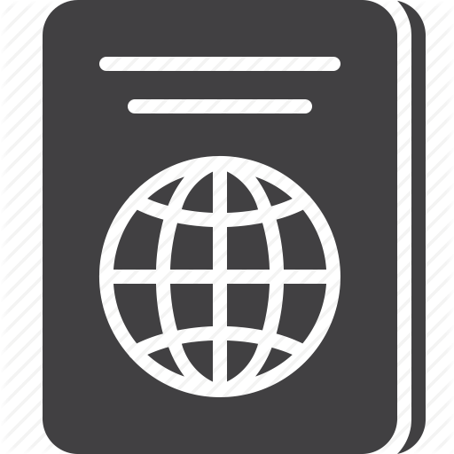 International, Pass, Passport Icon