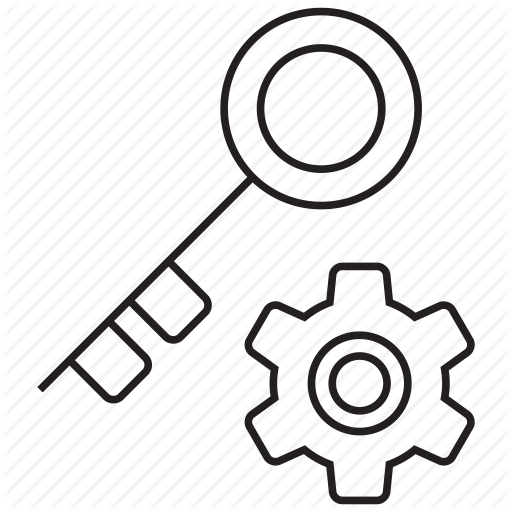 Gear, Key, Manager, Password, Preferences Icon