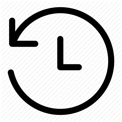 History, Last, Past, Rewind, Undo, Used Icon
